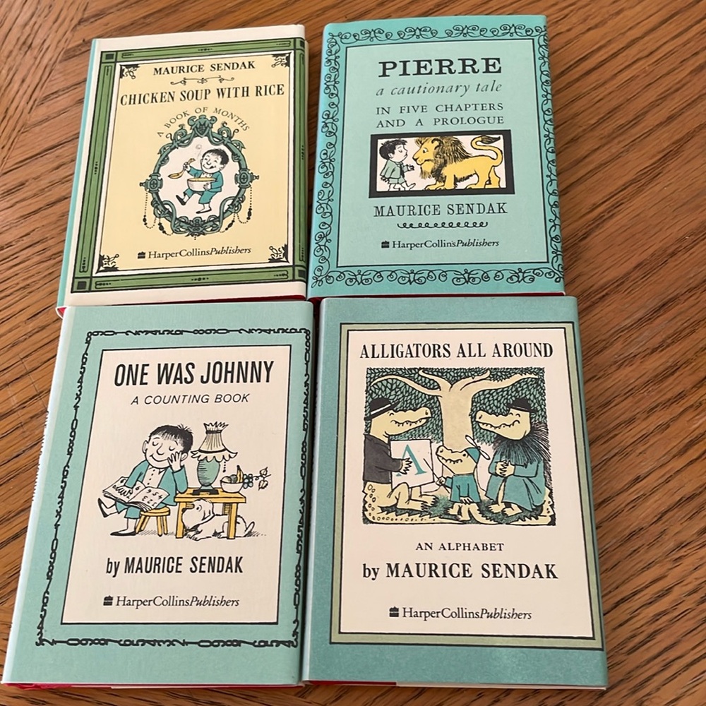 Vintage Nutshell Library 1st Edition 1962 By Maurice Sendak 4 Book Box Set - Picture 2 of 5